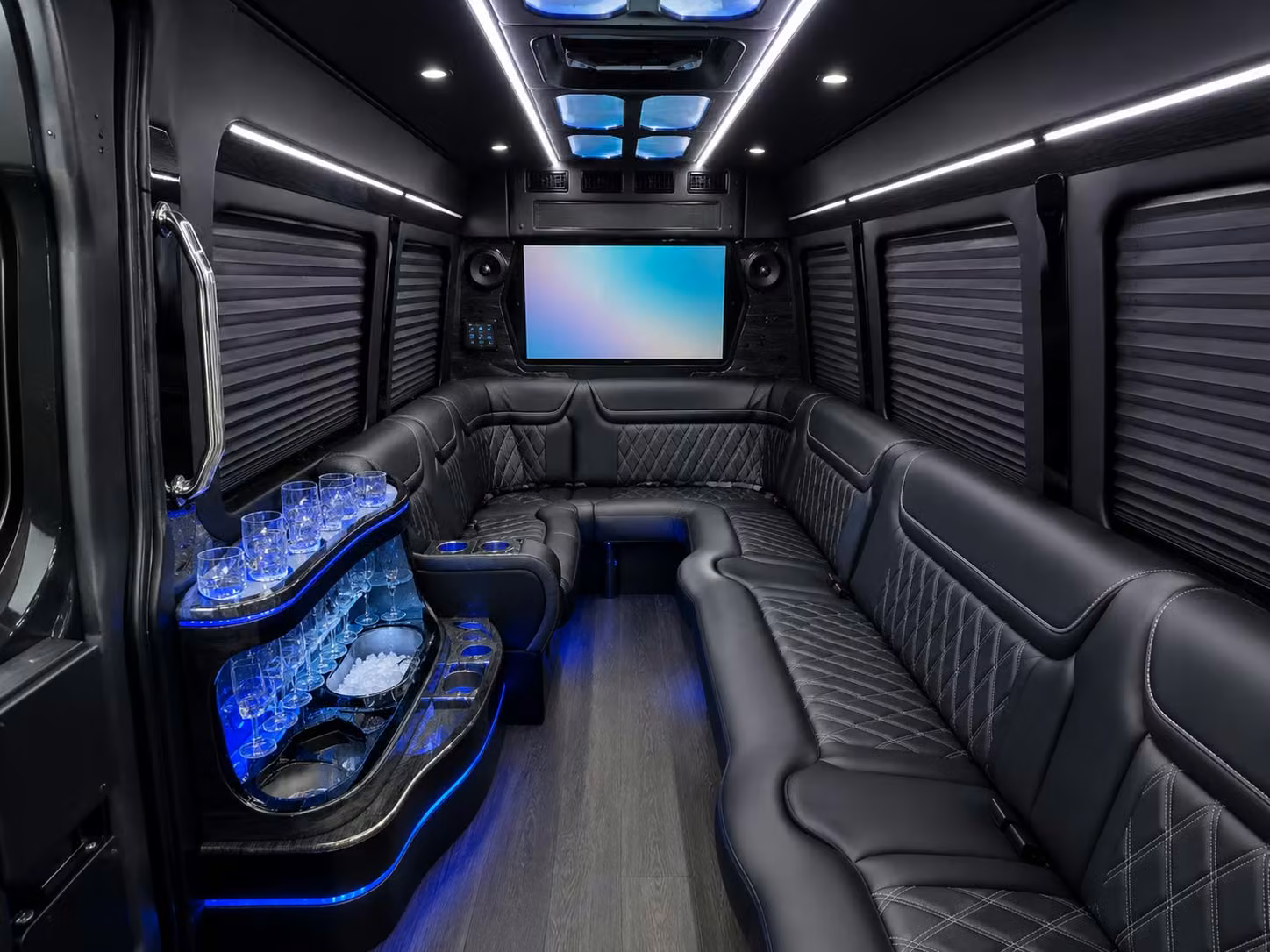 corporate shuttle buses for sandy springs tech and healthcare campuses