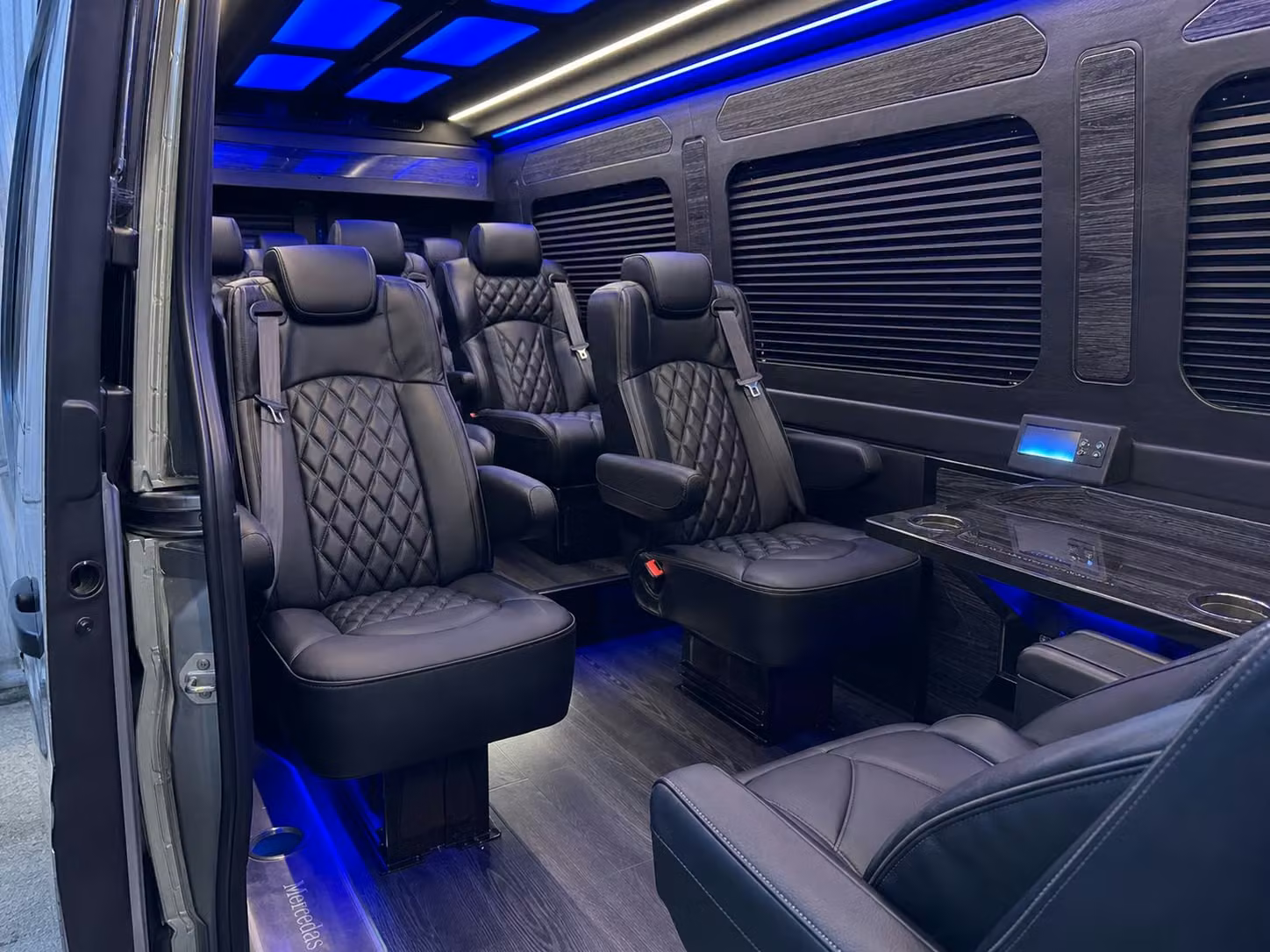 sprinter van transportation for groups and events across sandy springs