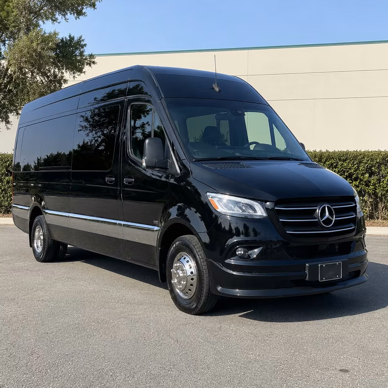 sprinter van with driver